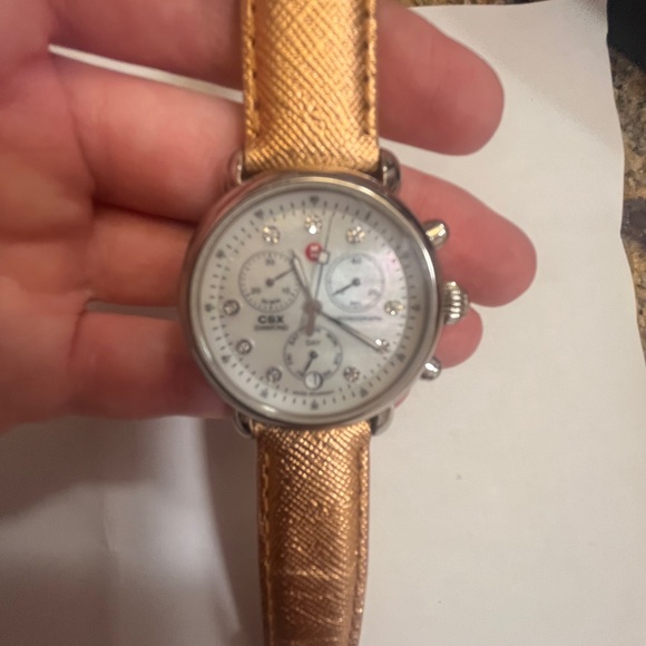 Michele Watch CSX with diamond markers - Picture 5 of 5